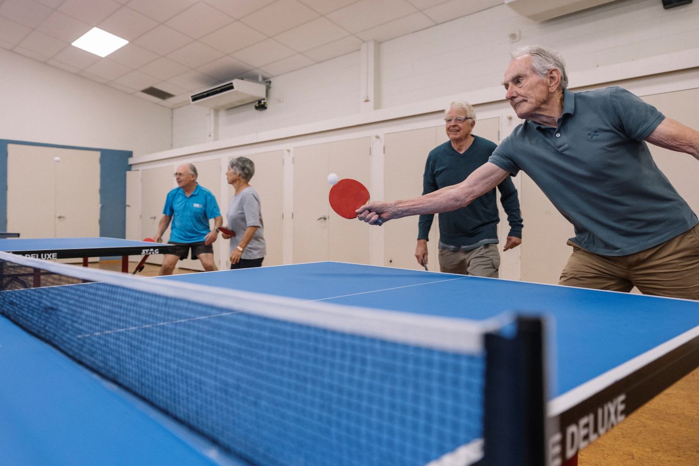 Community Table Tennis at Devonport Community House.