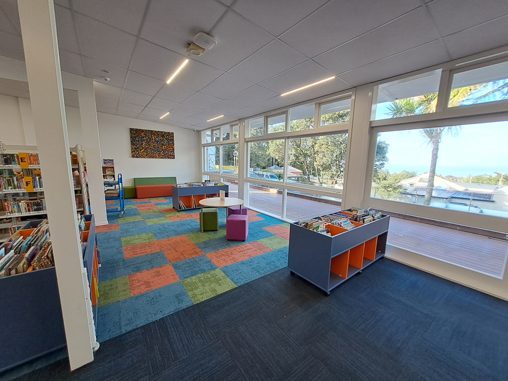 The Children S Area Now Has Colourful New Carpet