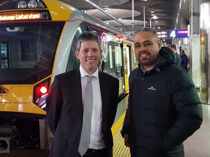 Te reo Māori arriving on Auckland’s trains