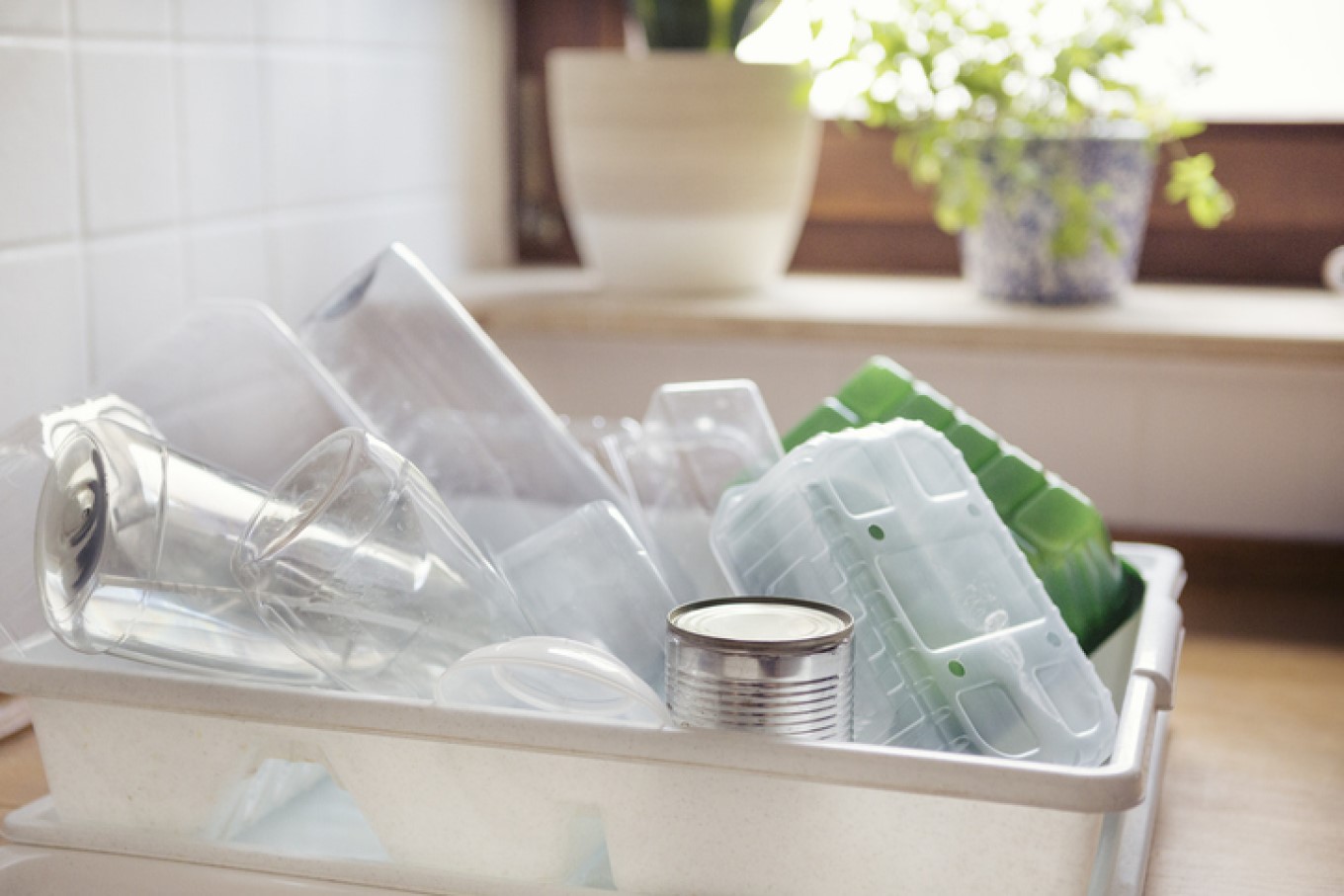 Encourage your household to rinse their recyclables.