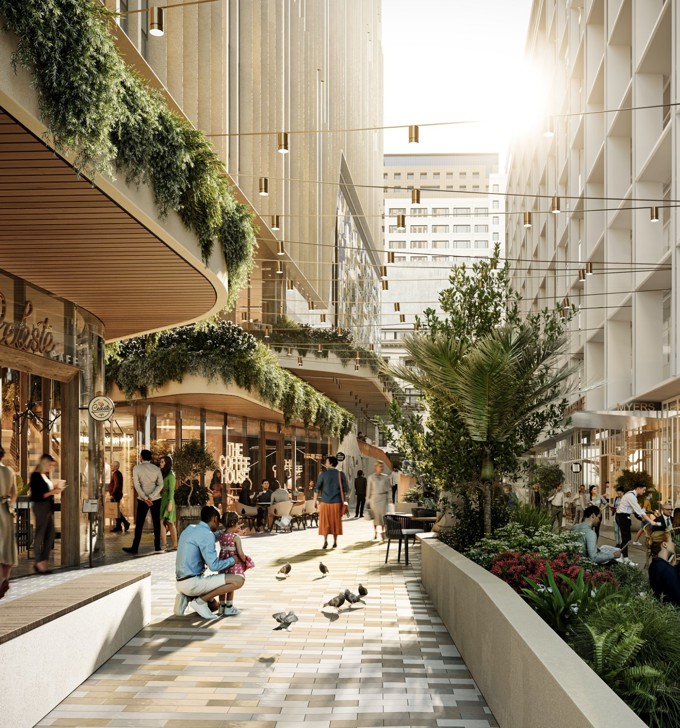 The Symphony Centre Laneway