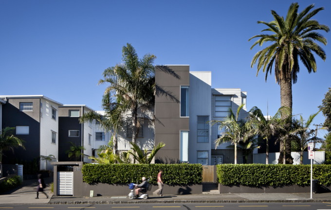 Town houses and apartments