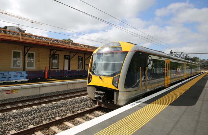 Parnell train station is open