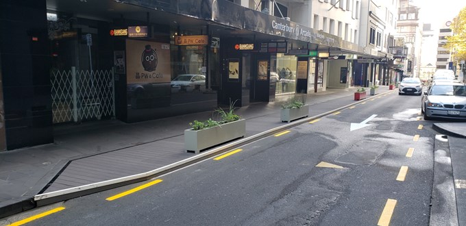 More space for pedestrians on High Street