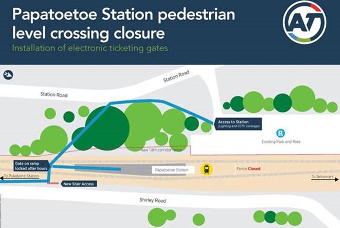 Safety improvements at Papatoetoe Station
