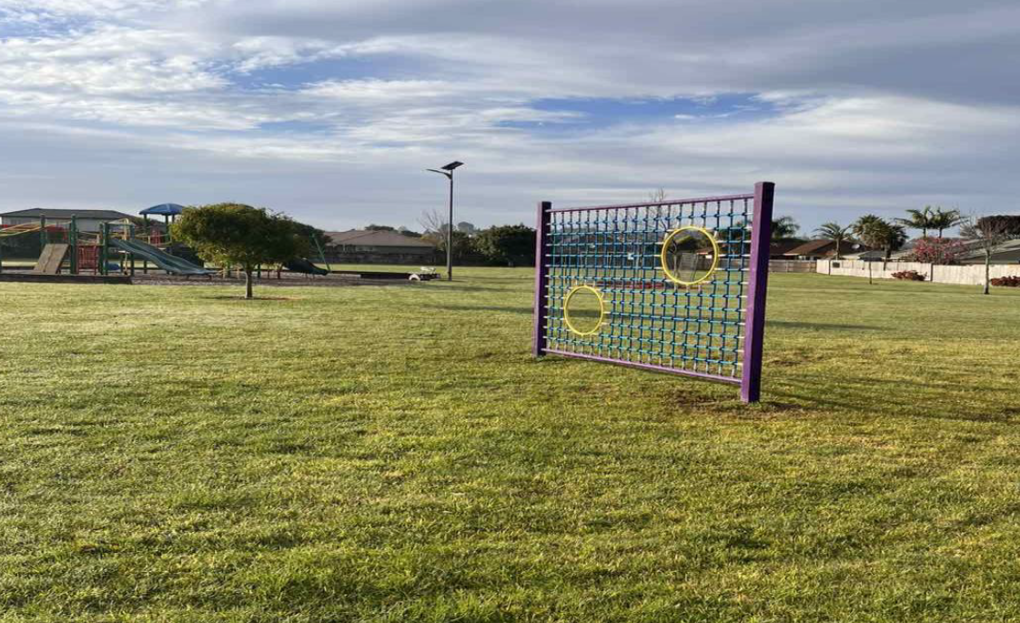 Upgraded play gear at Tarnica Park