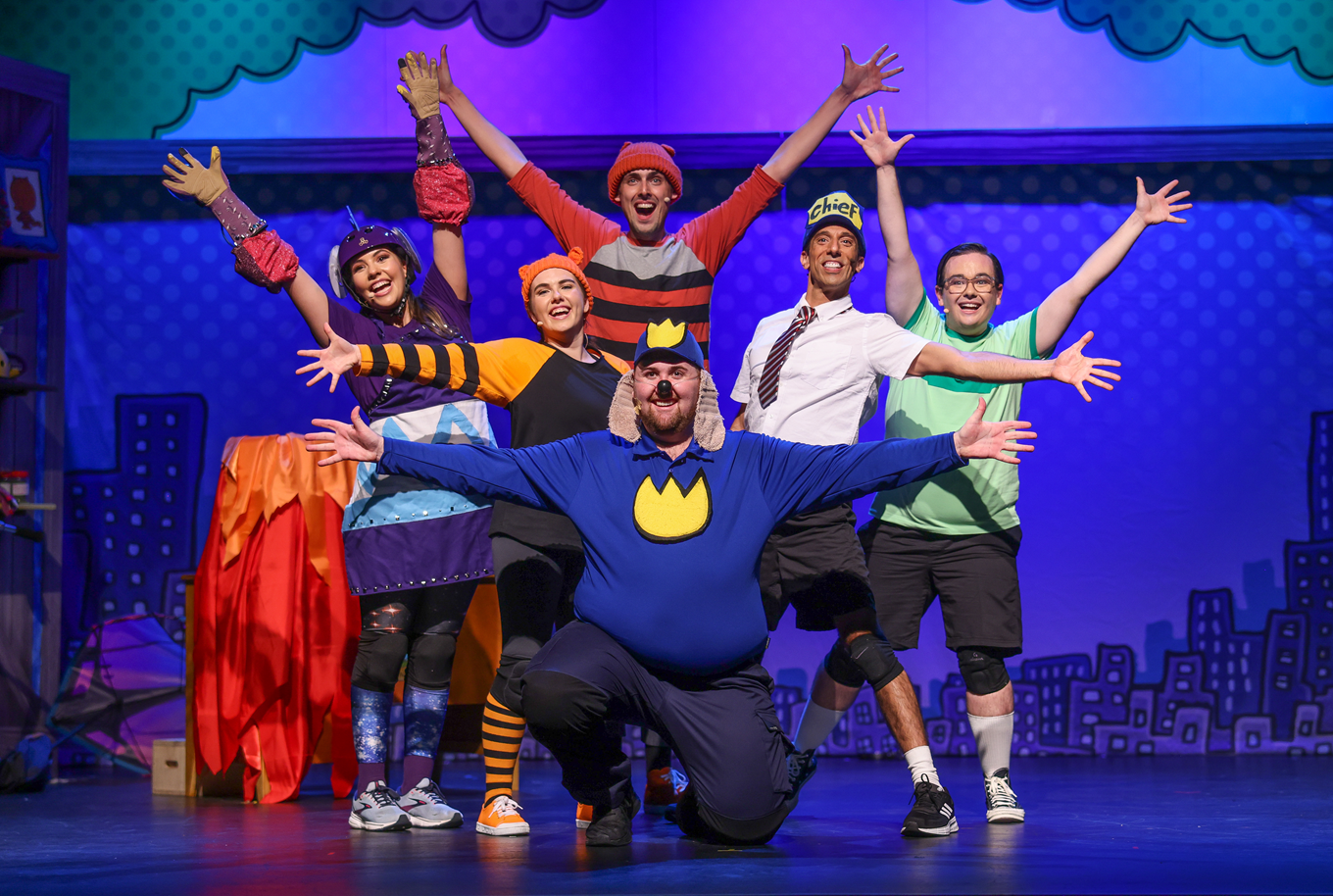 A local theatre performance. 