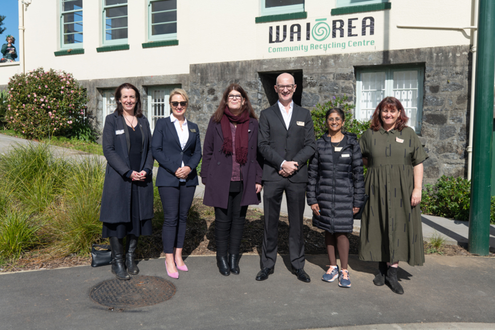 Elected Members And MPHS At Waiorea CRC Opening