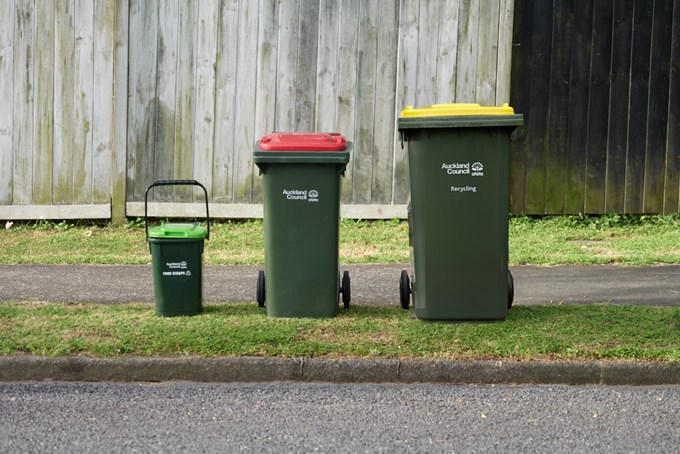 Bin Variety For Auckland Houses