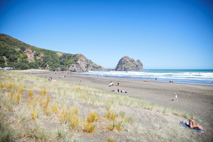 Temporary campground changes at Piha