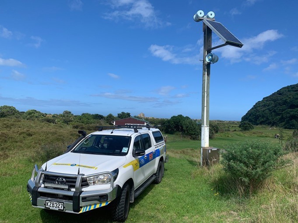 Tsunami Siren West Coast
