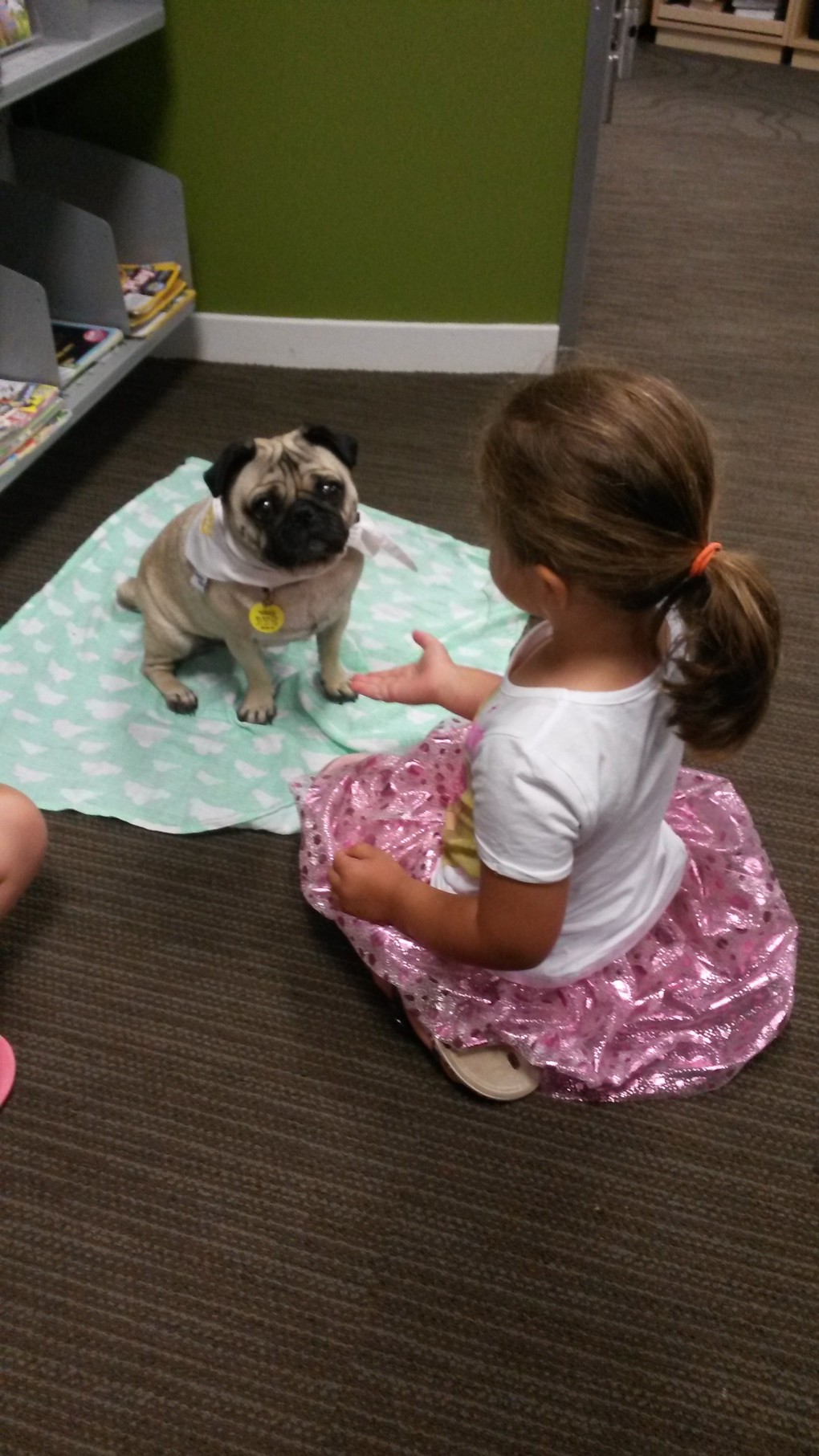 Reading to Dogs 4