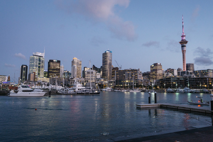 City Waterfront Night