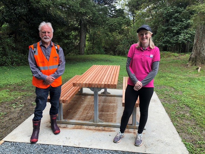 Volunteer helps restore Kowhai Park