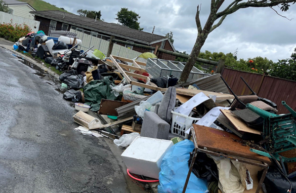 Photo courtesy of Thrive in Māngere from the May 2023 floods