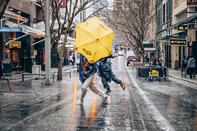 Creative Humans - Umbrella dancers
