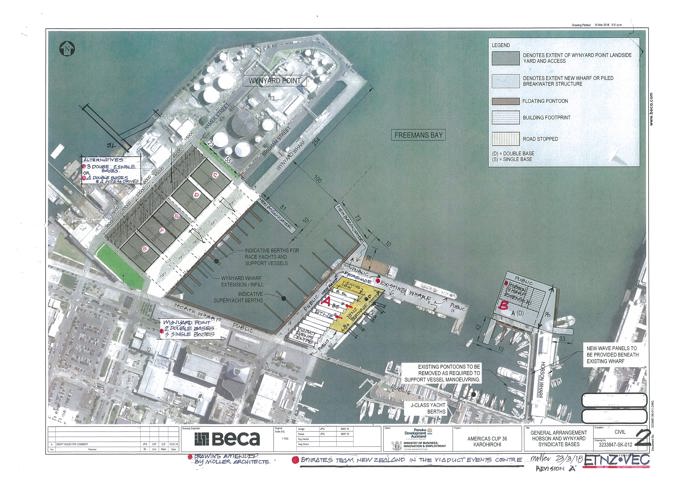 America's Cup base 3