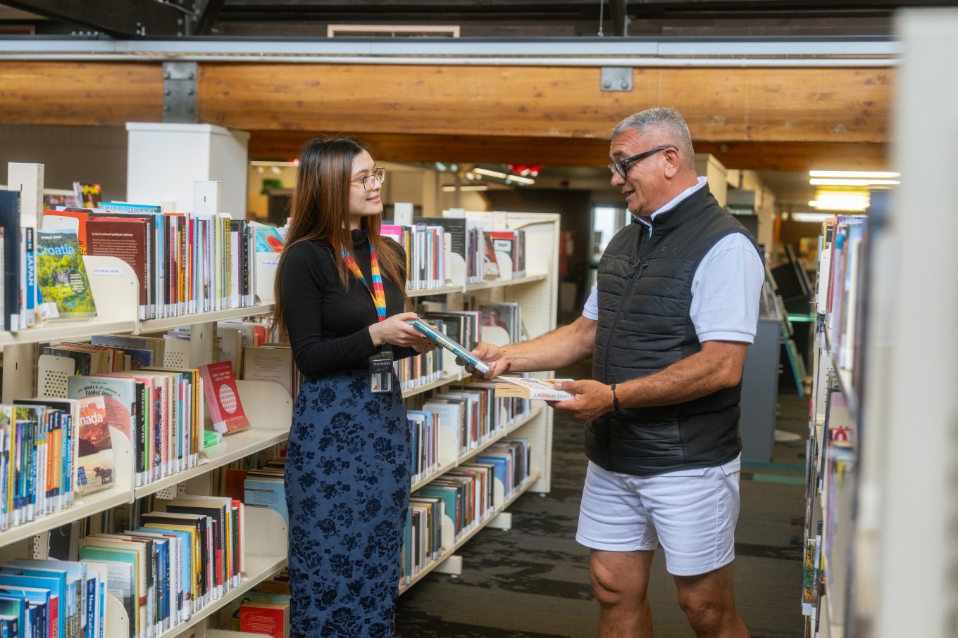 Seniors who want assistance researching a particular subject such as family history can use the Book a Librarian service.