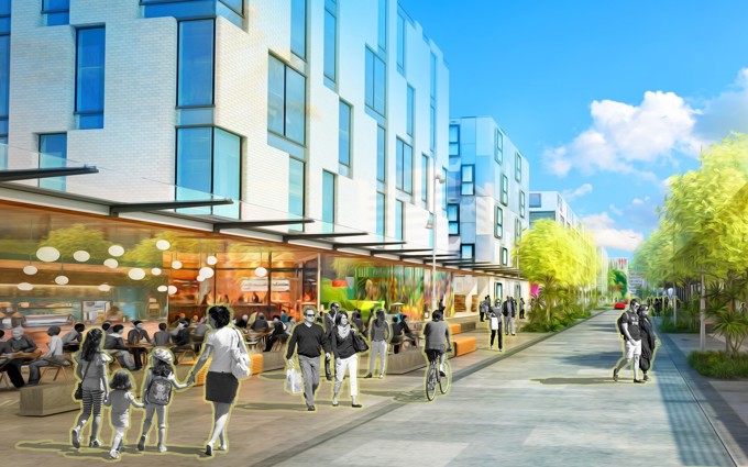 Pedestrian-friendly main street for Manukau