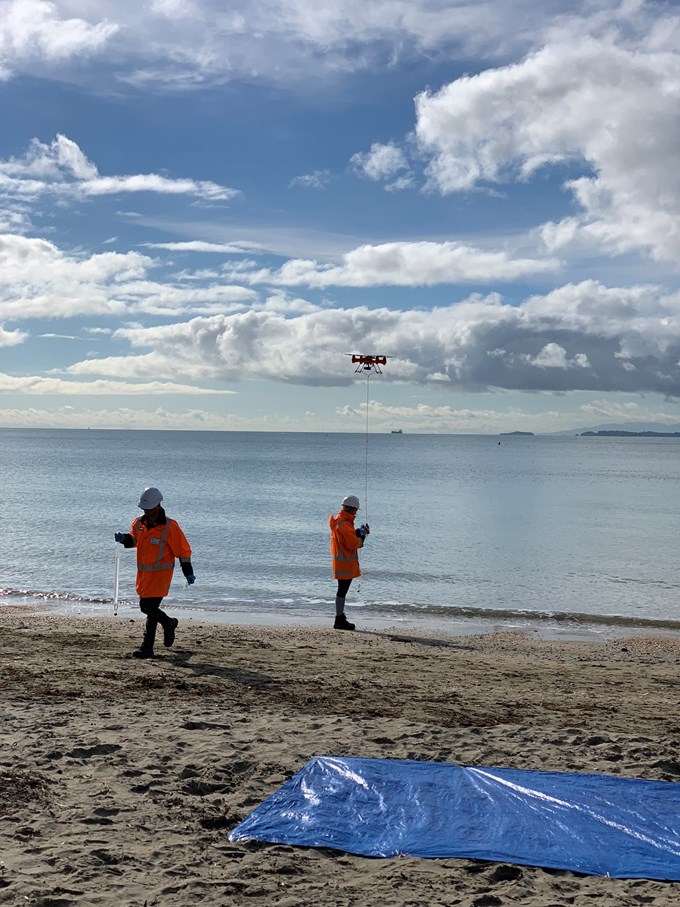 Drone swoops in to aid Safeswim water sampling (2)