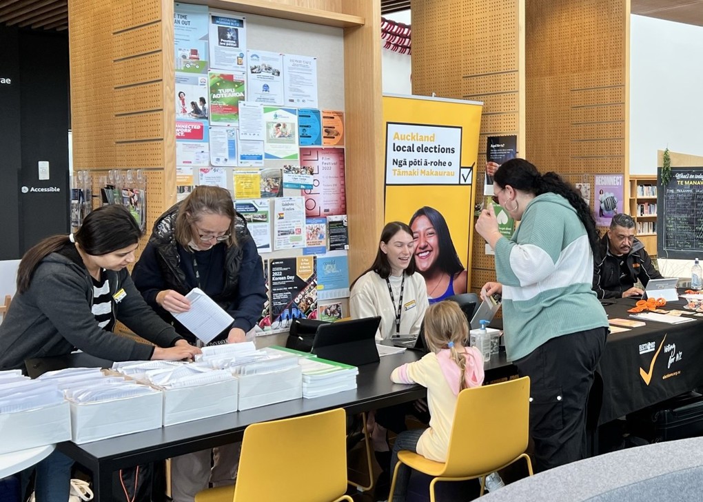 Elections information drop-in session hosted at your local library