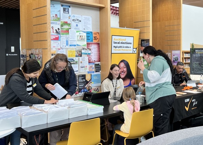 Elections information drop-in session hosted at your local library