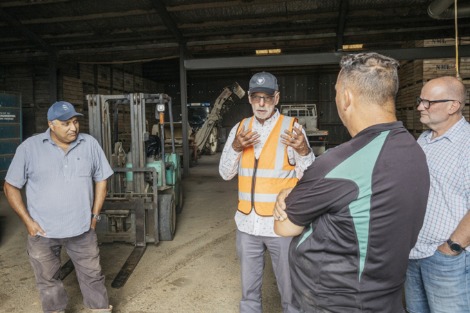 Mayor Wayne Brown and Cr Andy Baker