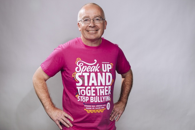Council staff support pink shirt day