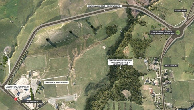 Matakana Link Road to be built with capacity for four lanes