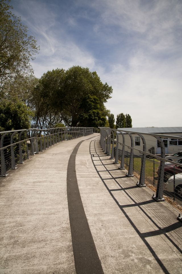 The path at Keith Hay Park