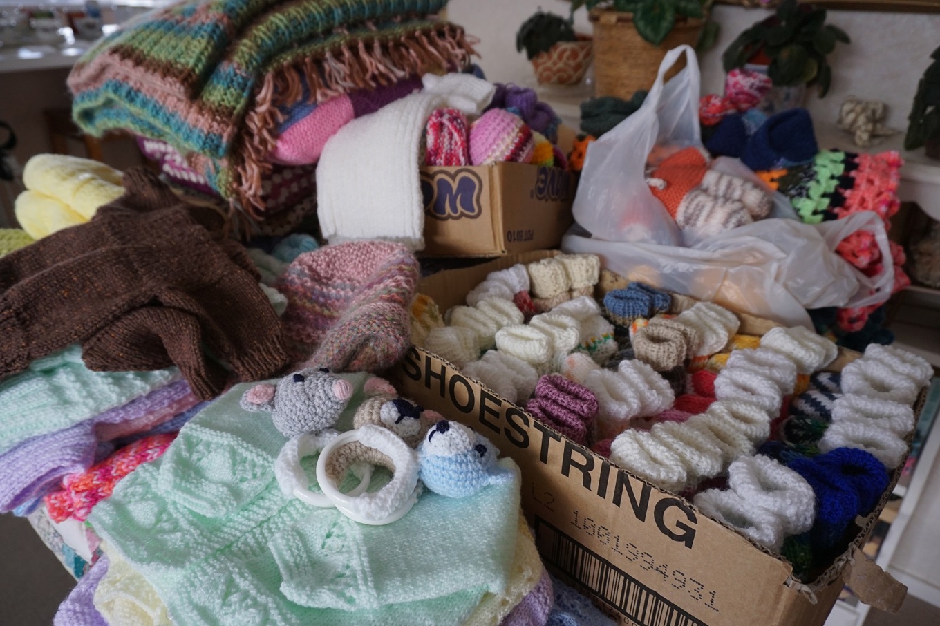 The Knitting Grannies clothing Auckland's babies OurAuckland