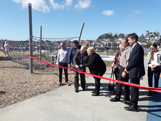 Play time at Millwater’s new park