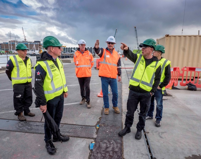 Watch: America's Cup construction racing ahead