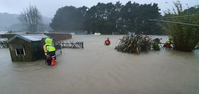 Widespread flooding across west and north-west Auckland