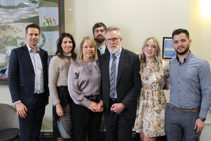 Sir John Walker & family