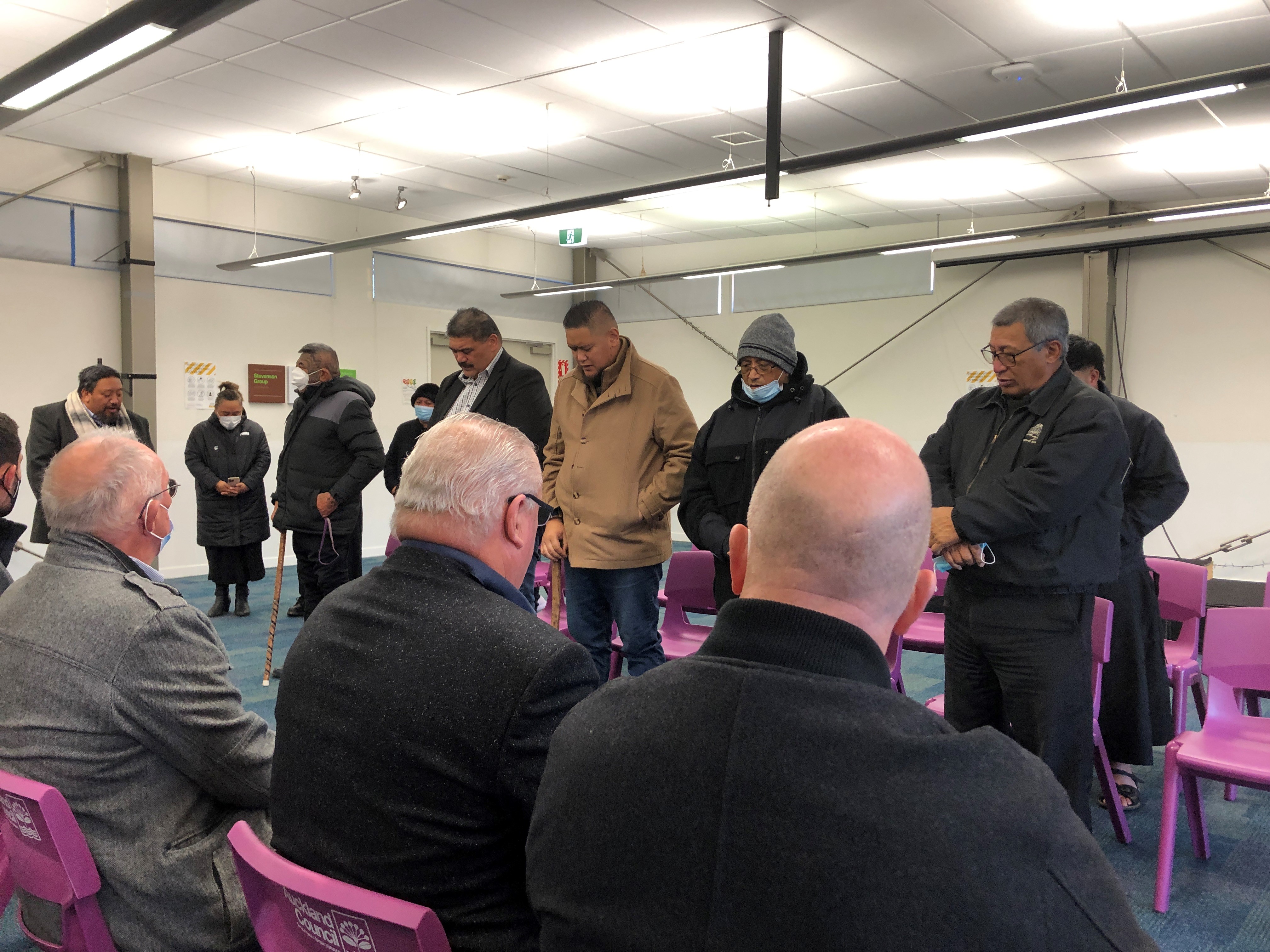 Mana whenua challenged the board to use the new space to work together to create unity.