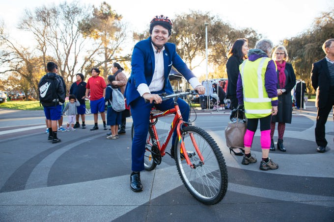 Sandringham Road Extension cycle link 3