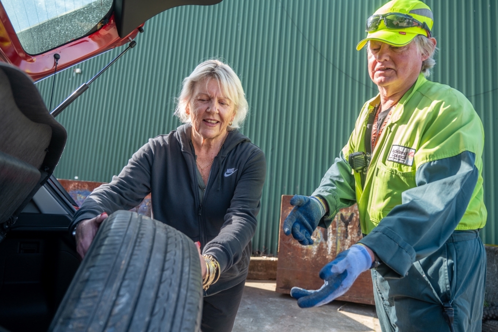 Tyre recycling