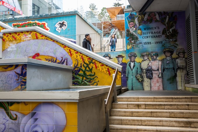 Women's Suffrage Memorial In CBD
