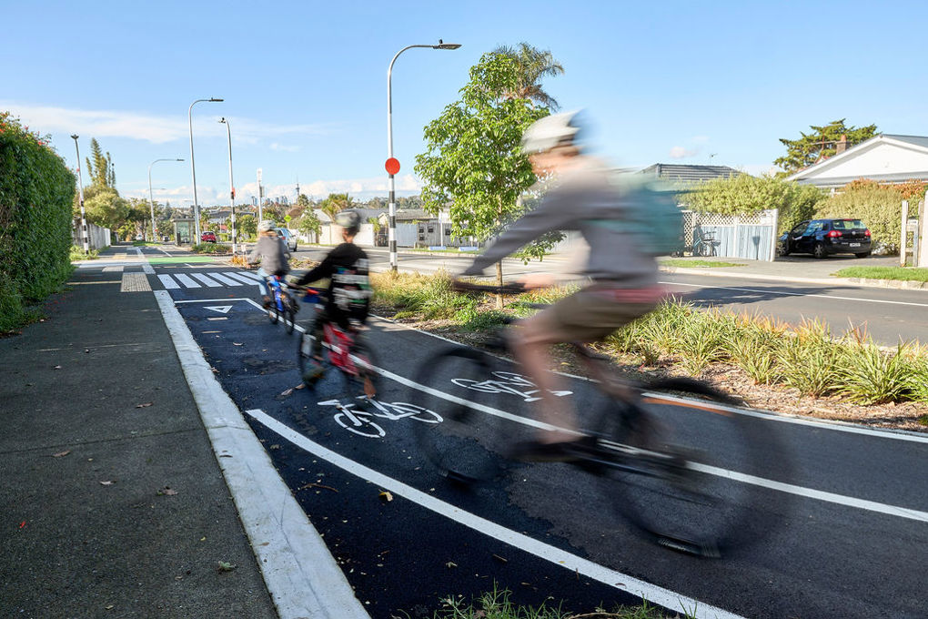 People cycling