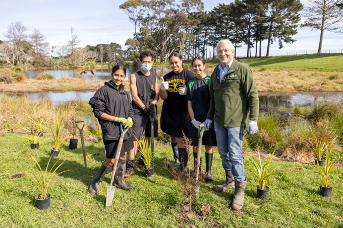 Tree Planting In Puhinui Reserve (1)
