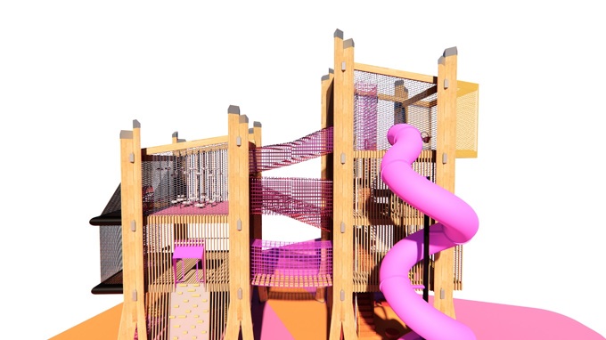Hayman Park Play Tower Render 1