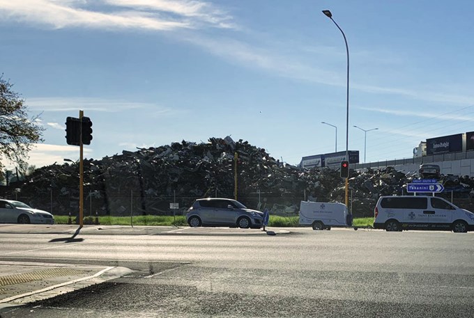 Auckland Council cracks down on big pile of scrap