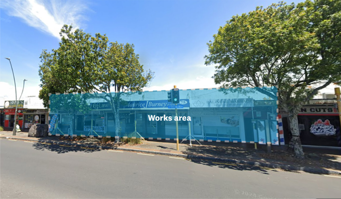 Town Square Works Area Queens Road (1)