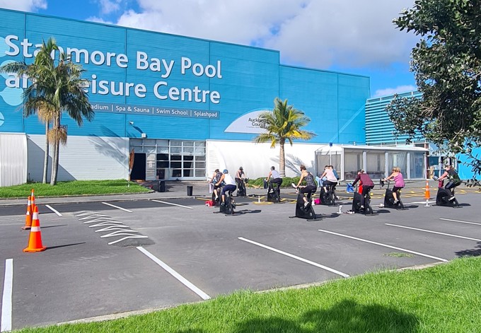 Spin in the car park