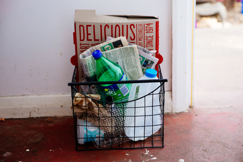 Mixed recycling