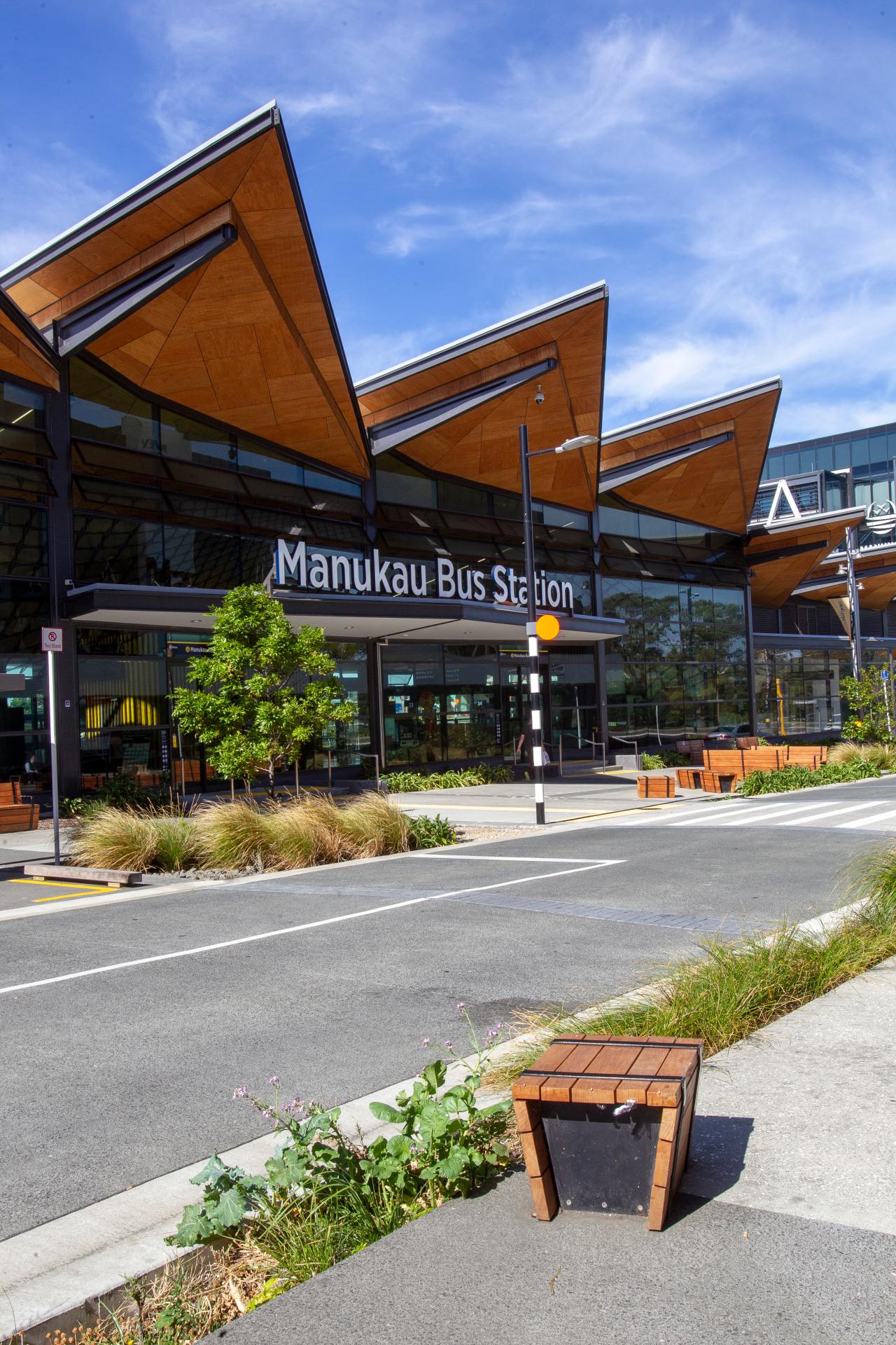 Manukau Bus Station.