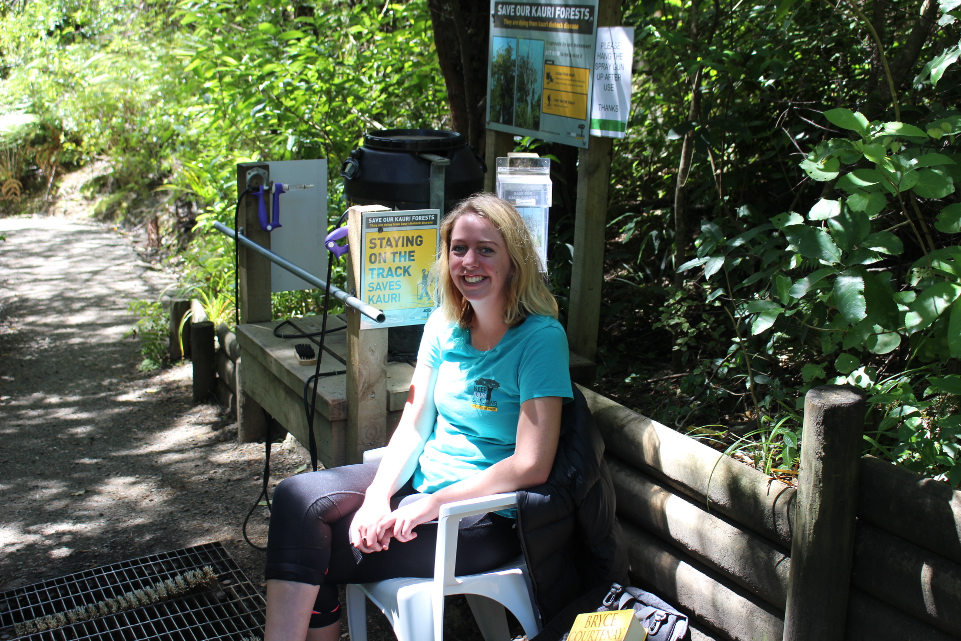Kauri dieback ambassadors spreading the word OurAuckland