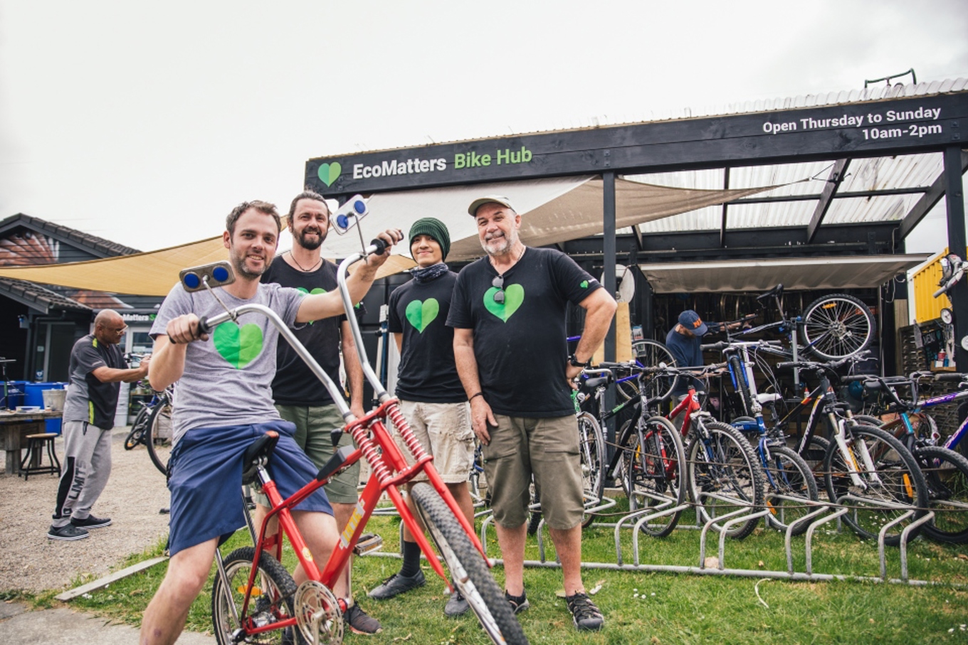 Celebrating five years of the New Lynn bike hub OurAuckland